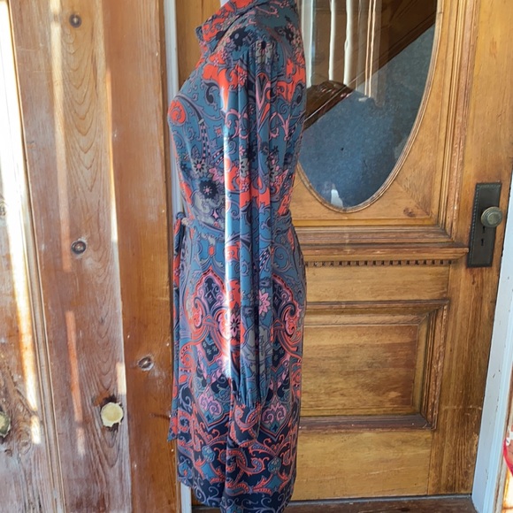 🐢🐢Laundry Retro 70’s design Tie waist dress ⚡️ - Picture 12 of 13